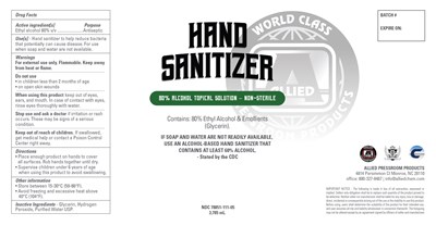 Hand Sanitizer 3785 mL Ethyl Alcohol.jpg 3785 ml label - Hand Sanitizer 3785 mL Ethyl Alcohol